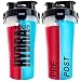 Hydra Cup - 30oz Dual Threat Shaker Bottle, Shaker Cup + Water Bottle, 2 in 1, Leak Proof, Awesome Colors, Save Time & Be Prepared, OG Clear/Black primary