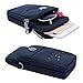 liangdongshop 5.8'' Water Resistant Oxford Waist Pack Phone Bag Crossbody Pouch(Black)