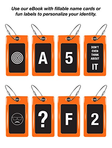 Luggage Tags TUFFTAAG, Business Card Holder, Suitcase Labels, Travel Accessories