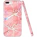 iPhone 7 Plus Case, iPhone 8 Plus Case, Appmax Shiny Change Color Gray Marble Design Clear Bumper TPU Soft Rubber Silicone Cover Phone Case for Apple iPhone 7 Plus /iPhone 8 Plus