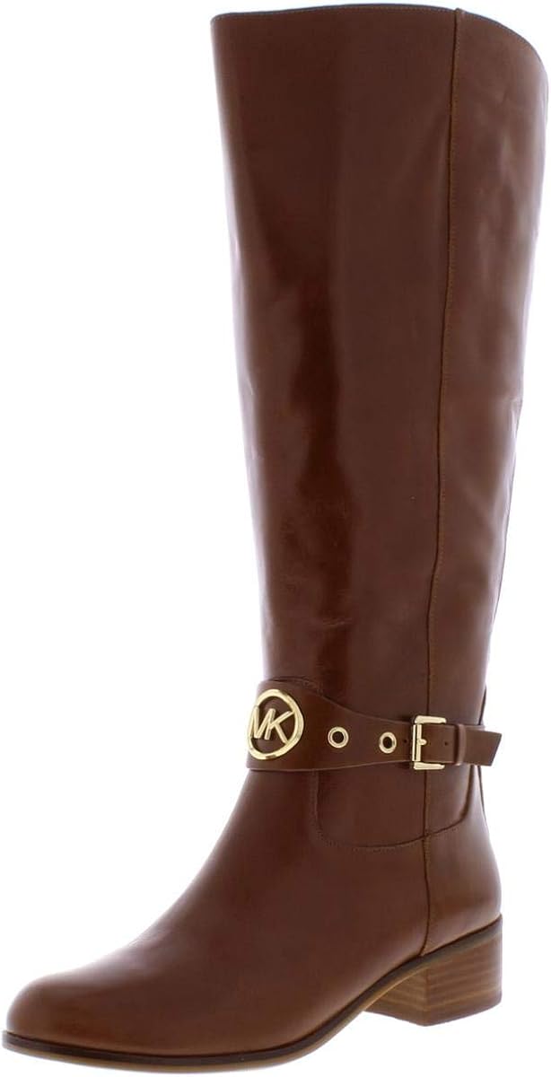 michael kors heather leather boots