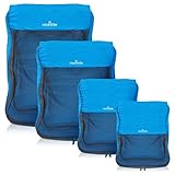 NICESTILE Set of 4 Lightweight Packing Organizers - Travel Packing Cube Set to organize suitcase or backpack