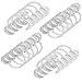 EZGO 20 Pack (10 Medium + 10 Large) C-Shape Cheek Retractor, Autoclavable Dental Mouth Opener, Disposable Dental Lip Retractor for Mouthguard Challenge Game