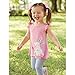 Mud Pie Toddler Girls Holiday Two Piece Playwear Set, Easter Bunny, 4 Toddler