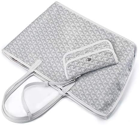Neverfull Tote Handbags for Womens Fashion Designer Shopping Shoulder Bag M Size Set with Coin Pouch Wallets PU Vegan Leather