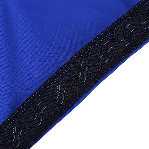 Alloet Honeycomb Basketball Knee Pad Leg Sleeve Compression Knee Brace (Blue M)