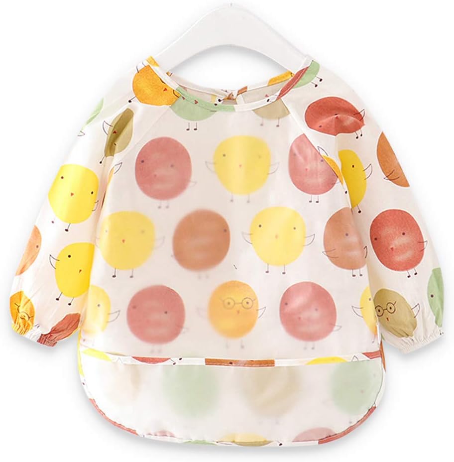 children's bibs with sleeves