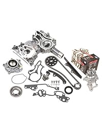 Evergreen TCK2000HPWOP Toyota resistente timing cadena juego C/Timing cobertor, bomba de aceite, GMB bomba de agua