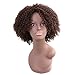 Miss Rola Synthetic Afro Curly Wig Soft Silk Kanekalon Fiber For Black Women Short Kinky Hair Natural Black Color 11