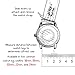 Archer Watch Straps - Soft Silicone Quick Release Watch Bands (White, 16mm)