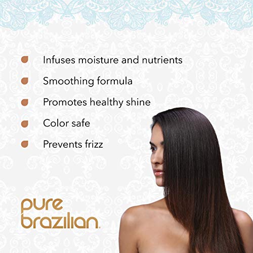 Pure Brazilian Anti Frizz Daily Shampoo Conditioner Salt Free