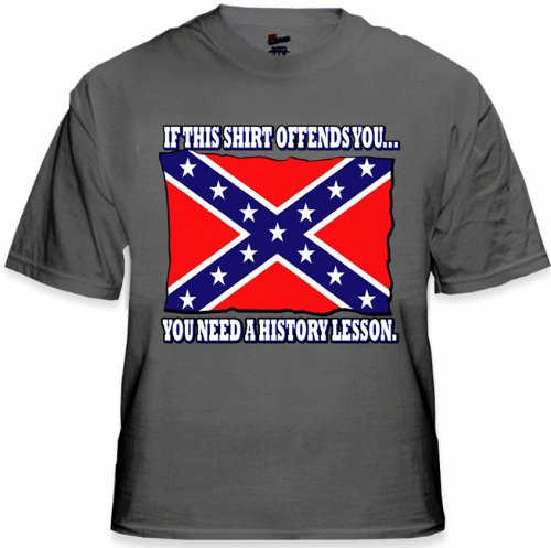 Rebel & Redneck Tees - Confederate Flag History Lesson T ...