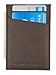 Mens Wallets - Credit Card Holder Front Pocket Wallets for Men - Thin Slim Leather Wallets for Men (Brown Leather/Brown Thread)