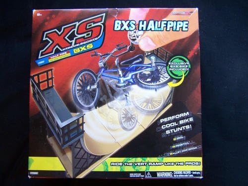 Xtreame Sports Bxs Halfpipe Vert Ramp Set, Like BMX Flick Trix Finger Bike