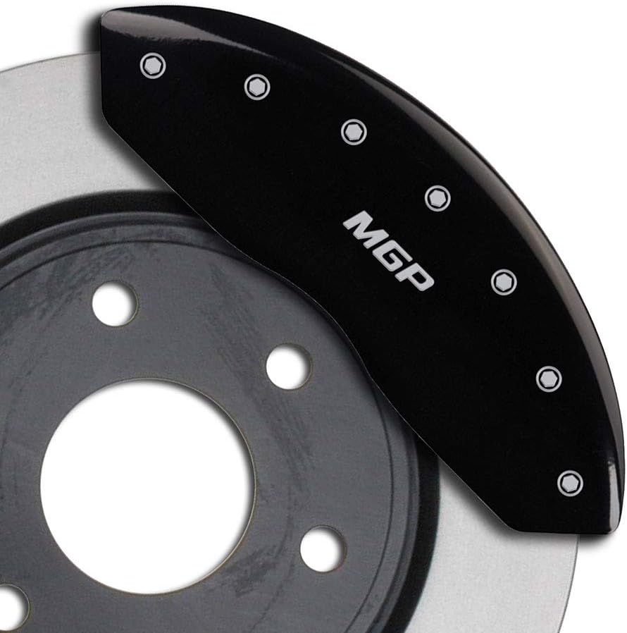 Elite Auto Chrome Black MGP Caliper Covers fit for 1998-2005 Lexus GS300 [Set of 4]
