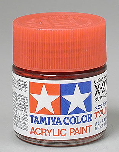 Tamiya Acrylic X27 Gloss, Clear Red TAM81027