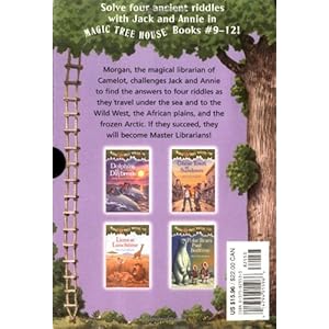 Magic Tree House Boxed Set, Books 9-12: Dolphins at Daybreak, Ghost Town at Sundown, Lions at Lunchtime, and Polar Bears Past Bedtime