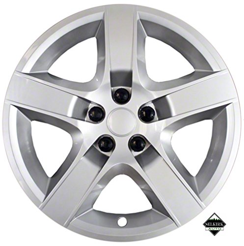 Set of 4 Chrome 17 Inch Chevy Malibu & Pontiac G6 Replacement Bolt On Retention System Hubcaps : IWC435/17C by IWC