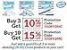 (100 Pack) Extra Durable Eraser Sponge - Extra Thick, Long Lasting, Premium Melamine Sponges in Bulk - Multi-Purpose Power Scrubber - Bathroom, Kitchen, Floor, Bathtub, Toilet, Baseboard, Wall Cleaner