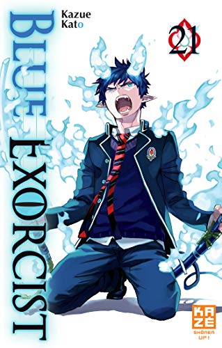 Blue Exorcist T21 (KAZ.SHONEN UP) (French Edition) by Kazue Kato