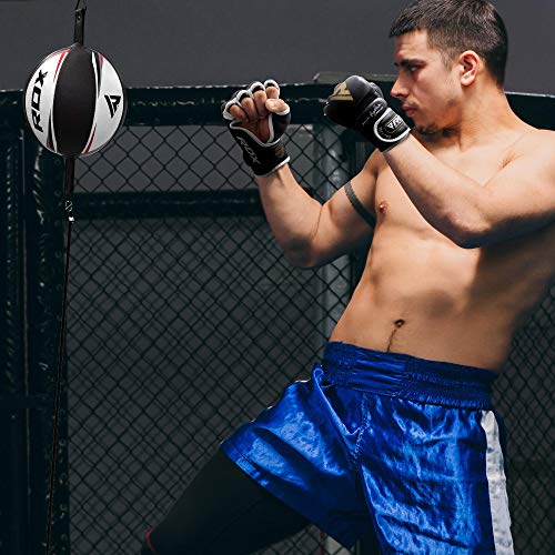 RDX-Guantes-MMA-para-Artes-Marciales-Entrenamiento-Cuero-Kickboxing-Guantillas-Bueno-para-Muay-Thai-Saco-de-Boxeo-Lucha-Libre-Combate-Training-Sparring-y-Grappling