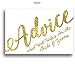 50 Wedding Advice Cards & Well Wishes for the Bride and Groom - Bridal Shower Games, Wedding Games, Wedding Decorations, Wedding Guest Book Alternative