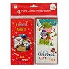 Gift Maker Pack 4 Hand Crafted Christmas Money Voucher Wallets – Cute