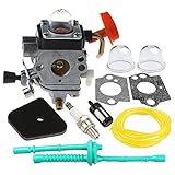 Hilom C1Q-S174 Carburetor with Air Fuel Filter Tune Up Kit for STIHL FS87 FS90 FS100 FS110 HT100 HT101 HL100 HL90 Carb Trimmer Replaces # 4180 120 0604 4180 120 0611