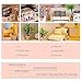 ZUINIUBI Doll House Kit DIY Miniature Loft Handmade House Furnished with Accessories Dust-Proof Cover and Assemble Tool Birthday Gift for Kids Adults Light Time