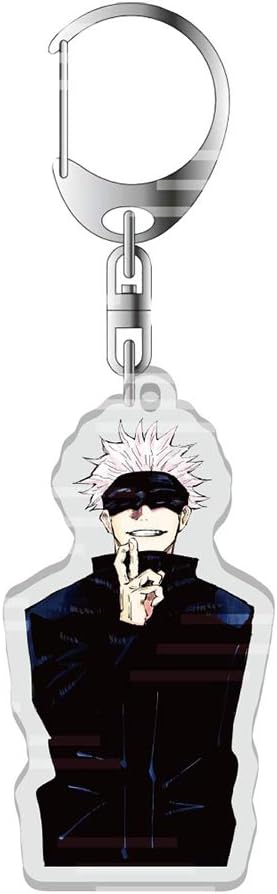 Amazon 呪術廻戦 キーホルダー アクリル キーチェーン 萌えグッズ 鍵 バッグ小物 携帯ストラップ かわいい バッグペンダント プレゼント アクキー キーチェーン アクセサリー ペンダント 呪術廻戦 グッズ 五条悟 小道具 虎杖 悠仁 釘崎野薔薇 19 アニメ 萌えグッズ