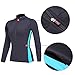 beroy Women Dri-fit Workout Jacket, Zip Up Stretchy Active Raglan Running Jacket Coat