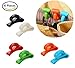 AKOAK 6 Pieces Assorted Color Handbag Key Organizer Key Clips Key Hook Hangers for Purses Bags