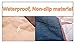 Petter Pet Dog Seat Cover + Bungee Elastic Shock Absorbing Safety Seat Belt + Travel Bag Non Slip, Waterproof Material, Cover & Hammock - Bench Protector for Cars, SUV, Truck Backseat