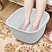 Obston 18 Quart Washing Basin Dish Pan, White