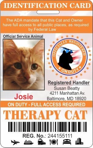 Autism and Diabetic Alert Cat IDs