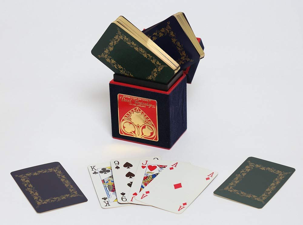 Luxury gilt edged playing cards Amazon.co.uk Toys & Games