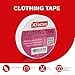 XFasten Clothing Tape Hypo-allergenic, White, 5/8-In x 30-Ft Dress Tape for Fashion