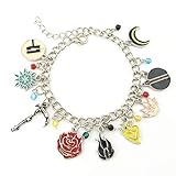 RWBY Anime Manga Charm Bracelet Quality Cosplay Jewelry Series with Gift Box