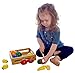 Liberty Imports 20 Pcs Kitchen Cutting Fruits Crate Pretend Food Playset