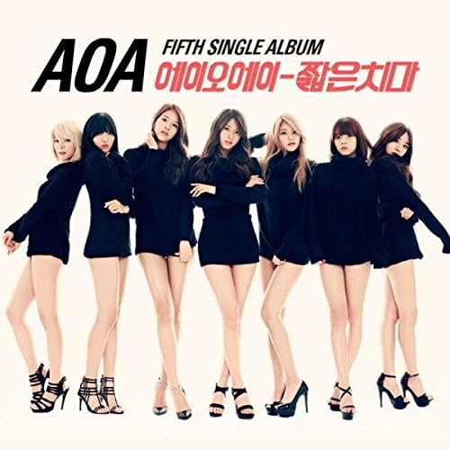 AOA [SHORT SKIRTS/MINISKIRT] 5th Single Album CD+Photobook+Tracking Number SEALED