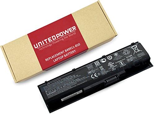 United Power Replacement PA06 849911-850 Battery Compatible with Omen 17-W, 17-AB Series 849571-221 849571-251 HSTNN-DB7K PA06062-CL 10.95V 62Wh 6 Cell
