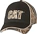 Caterpillar Men's Camo Panel Cap, Black, One Size