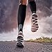 Compression Socks(20-30 mmHg) for Men Women, for Running, Pregnancy, Flight, Travel, Nursing, Boost Stamina, Speed Up Recovery, Better Blood Circulation, Blue,1 Pair (Black L/XL)