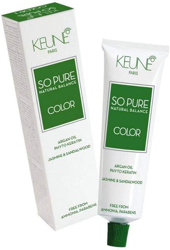 Tinta Keune So Pure 60ml - Cor 6 - Louro Escuro 