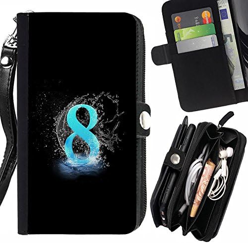 KING CASE FOR BLACKBERRY PASSPORT Love Is All I need Zipper Wallet With Strap Card Holder Case Cover