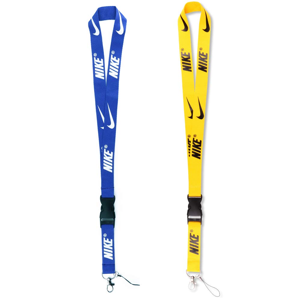 nike yellow lanyard