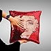 Nicolas Cage face Sequin Pillow, Sequin Pillowcase, Two Color Pillow, Fift for her, Gift for him, Magic Pillow, Mermaid Pillow, Scales Pillow Cover