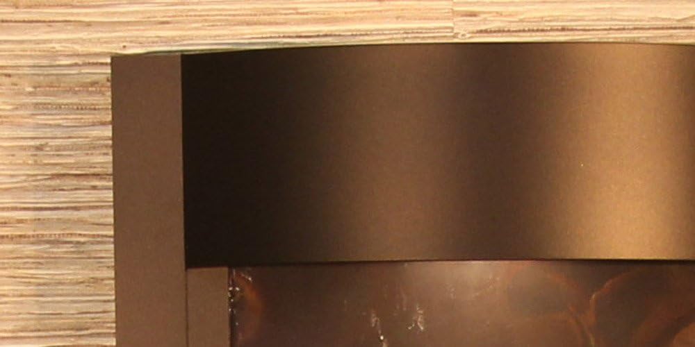 Serene Waters Water Feature with Multi-Color Featherstone (Antique Bronze): Home & Kitchen