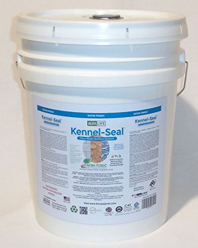 Click Here to See More Images TriCoPolymer VOC Free Non Toxic 5 Gal. Clear Satin Kennel-Seal