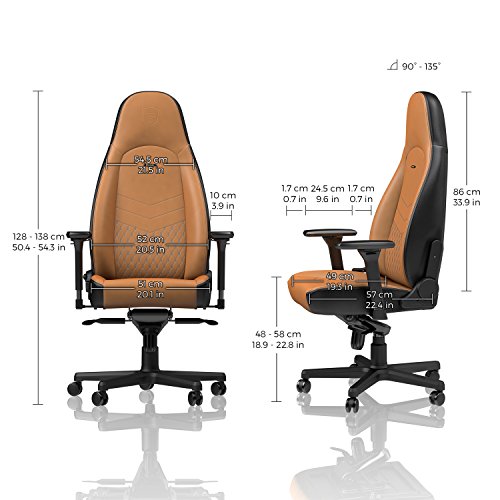 Noblechairs ICON Nero Beige Noblechairs ICON Nero Beige